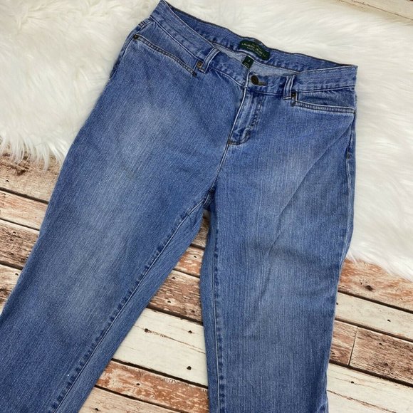 Lauren Ralph Lauren Classic Mid Calf Capris Size 6 - Picture 2 of 6